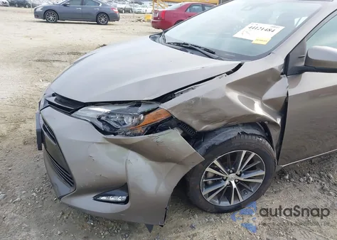 2017 Toyota Corolla Le z USA, uszkodzony, nr VIN 2T1BURHE2HC919193